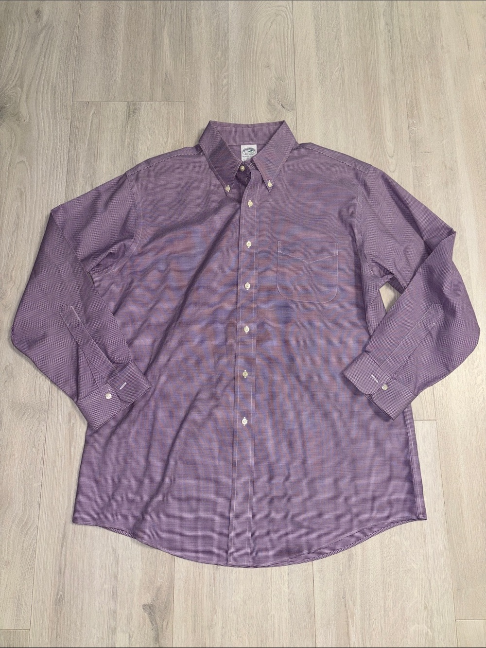 🔥BUNDLESALE Mens 17-33 Brooks Brothers Slim Fit Non Iron Button-Down Dress Shirt